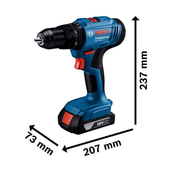Alquiler Taladro Inalámbrico de ½ Pulgada 18v Bosch
