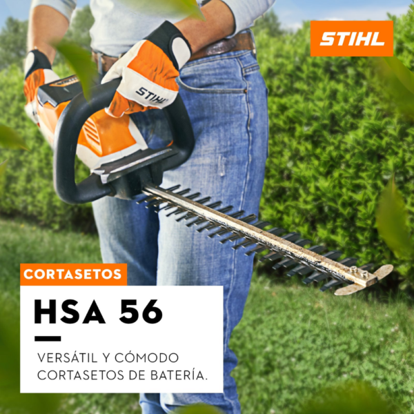 Alquiler Cortasetos STIHL HSA 56 a Bateria